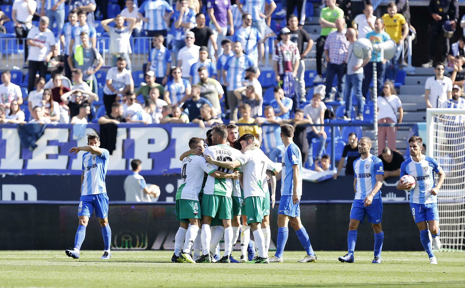 Las fotos del Málaga CF-Extremadura