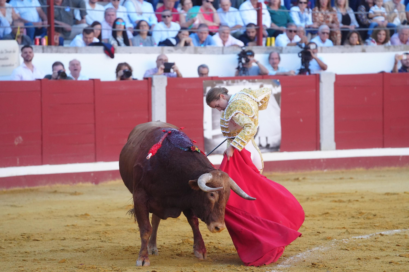 El triunfo de Rocío Romero, Manzanares y Roca Rey en la plaza de toros Pozoblanco, en imágenes