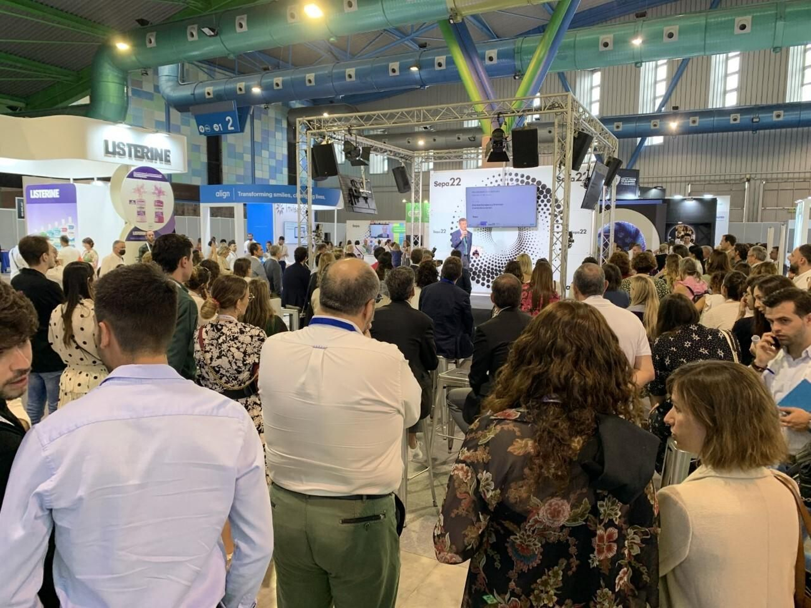 Asistentes al congreso, en el Palacio de Ferias de Málaga.