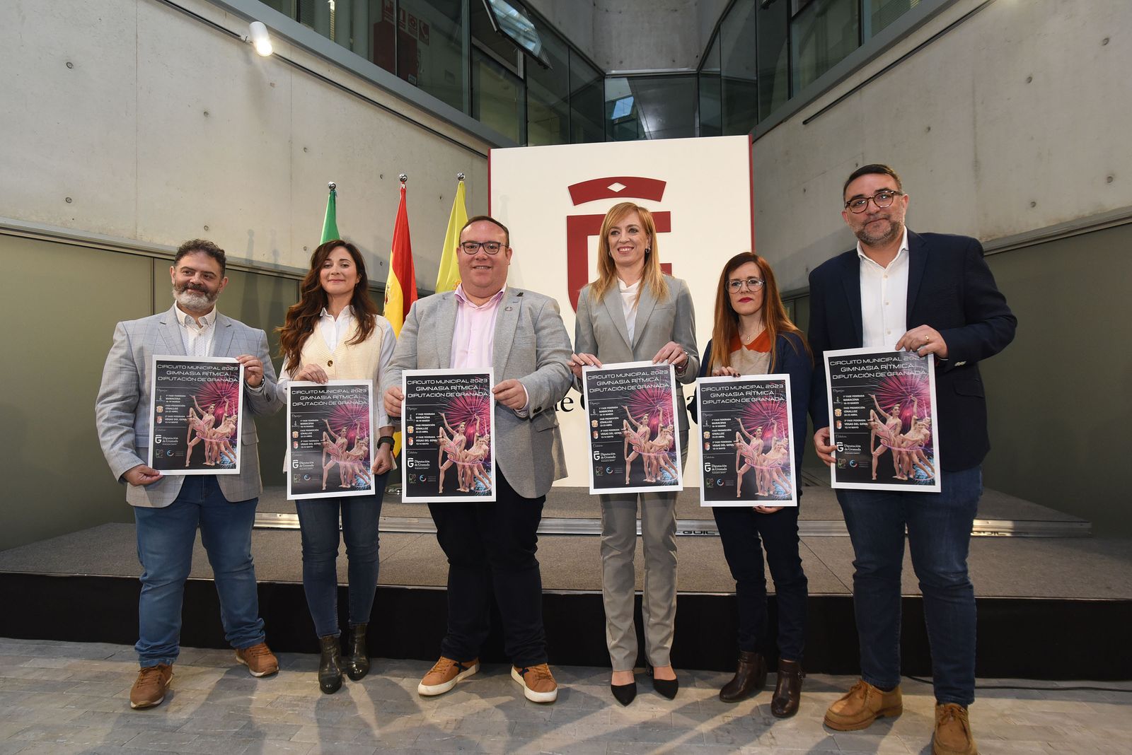 Un momento de la presentación del circuito