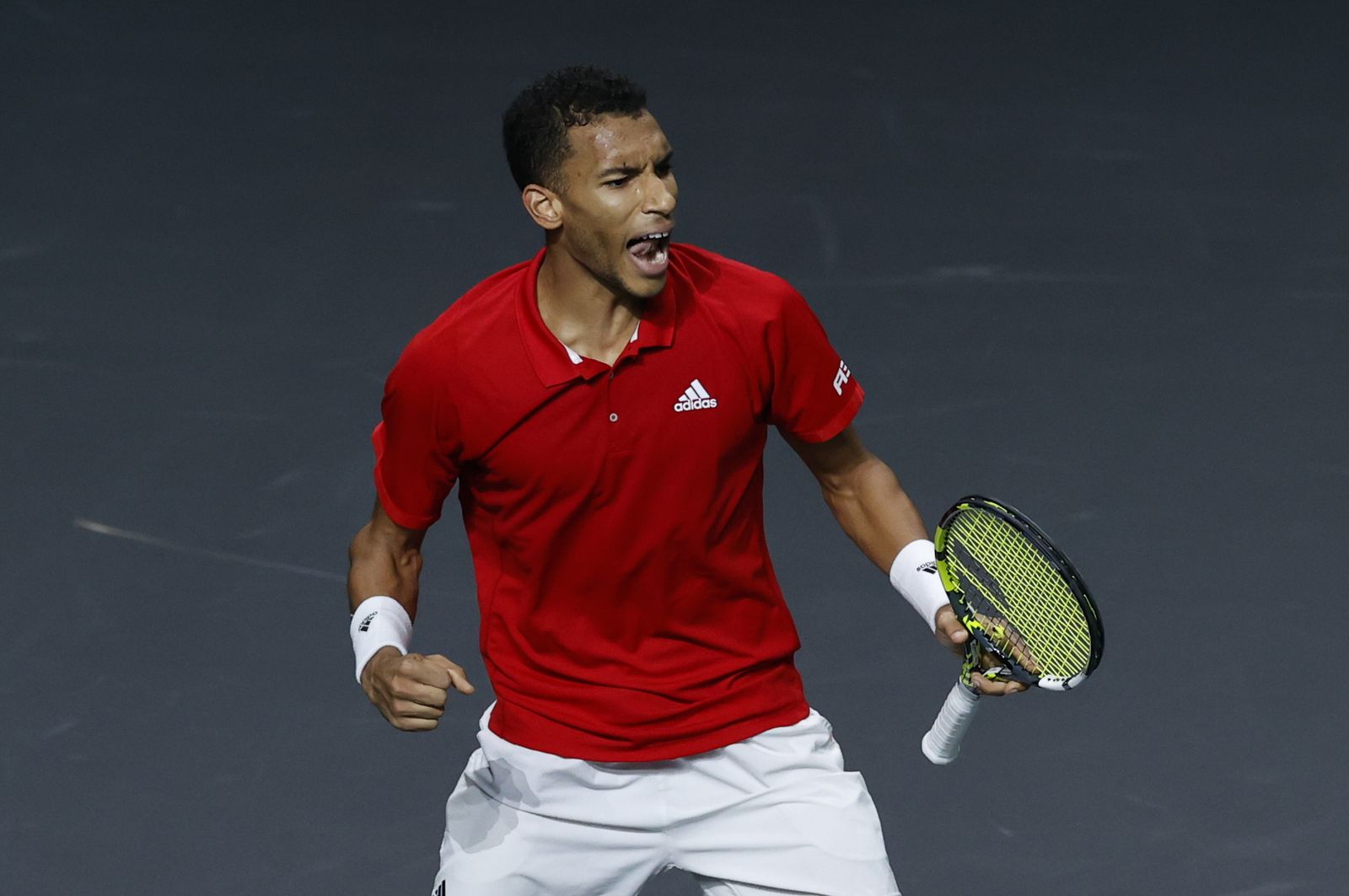 Felix Auger Aliassime - Lorenzo Musetti de la Copa Davis de Málaga