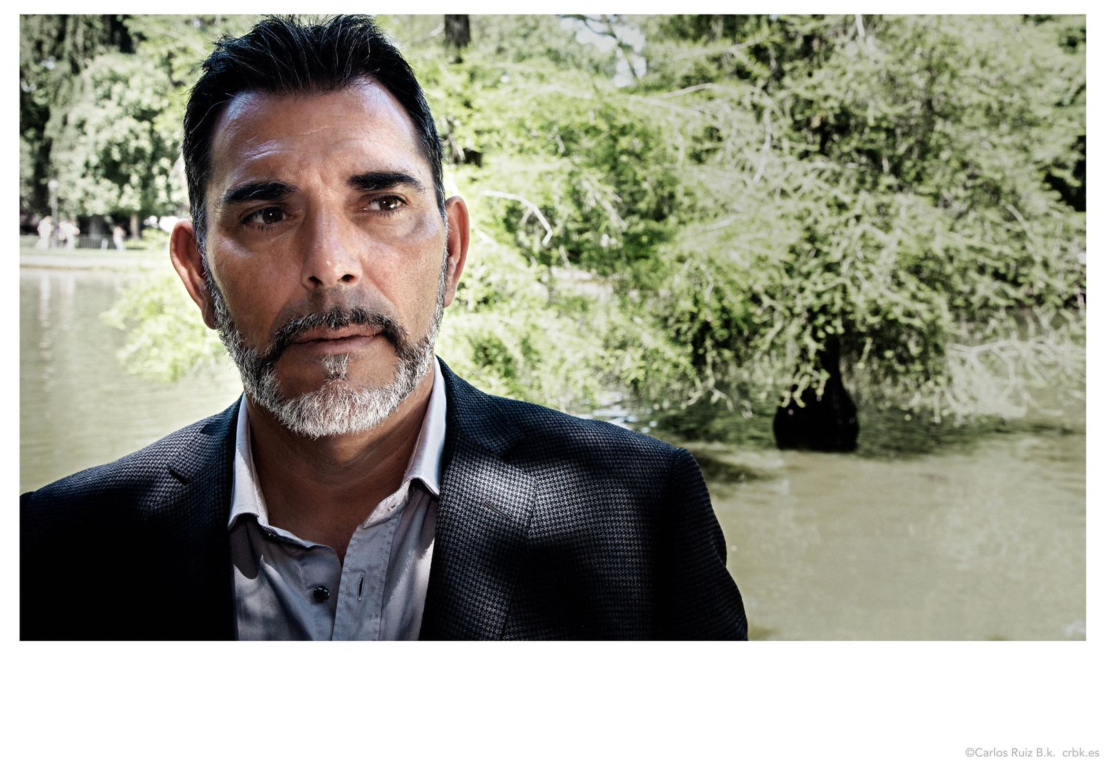 El escritor Víctor del Árbol (Barcelona, 1968).