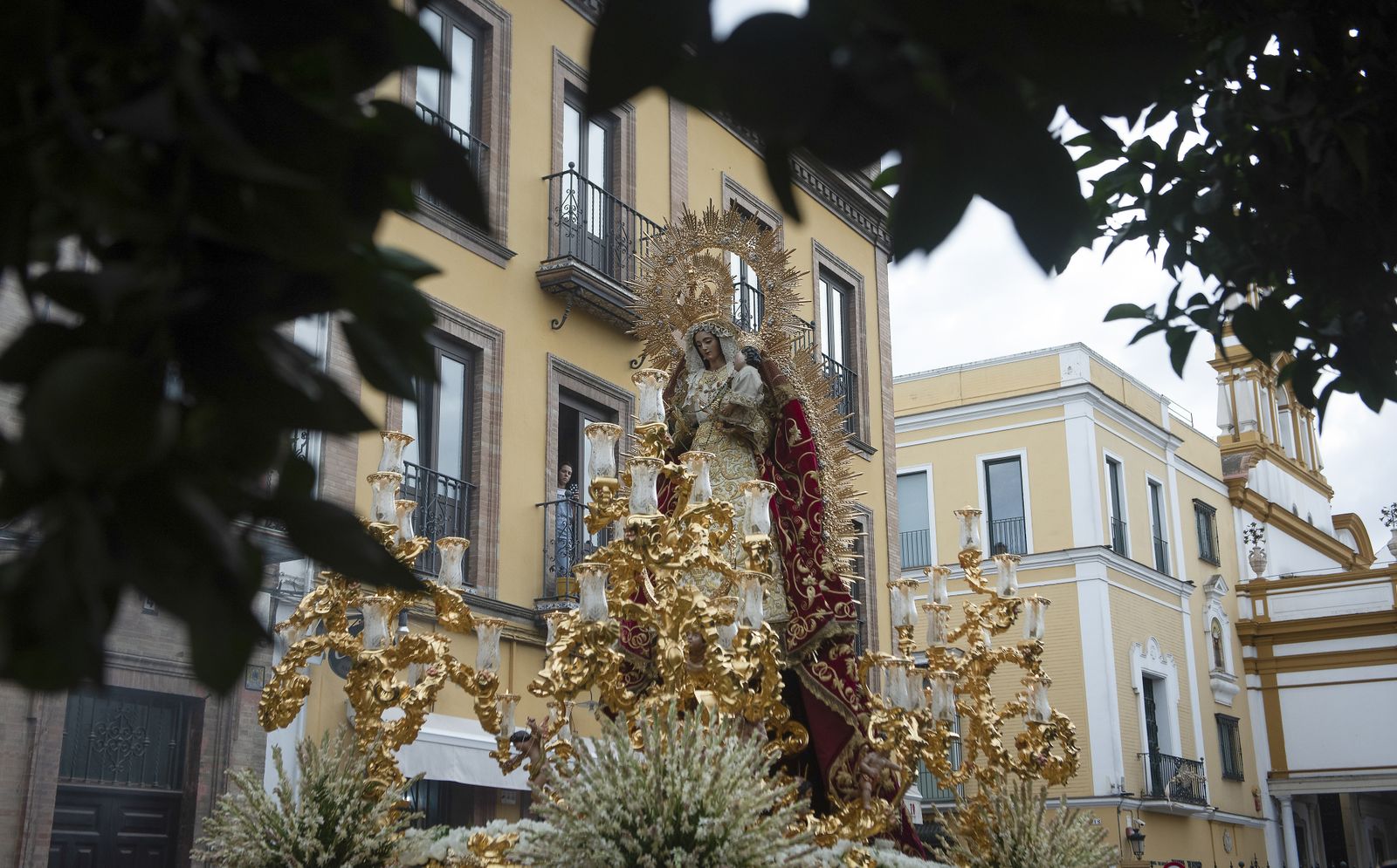 Las imágenes de la procesión de la Virgen del Rosario de la Macarena