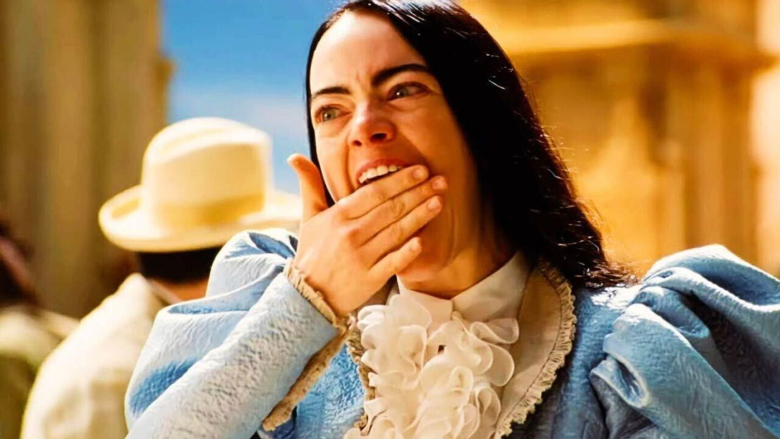 La actriz Emma Stone, protagonista de 'Pobres criaturas', es la favorita para ganar el Oscar a Mejor Actriz.