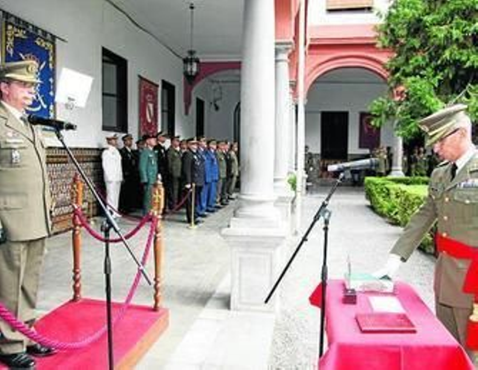 El acto estuvo presidido por el jefe del Madoc José Carrasco Gabaldón.