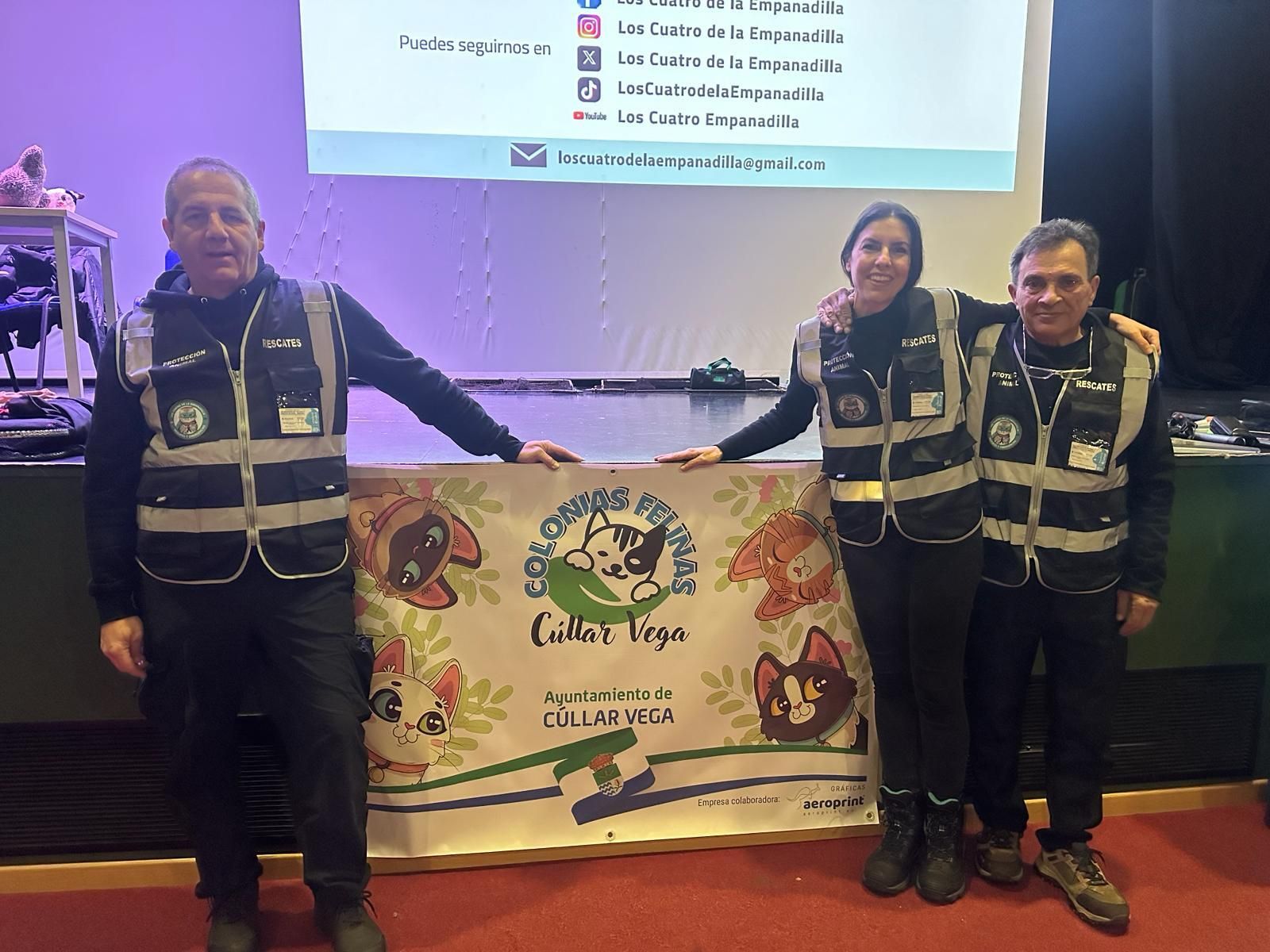 La Asociación ‘Los Cuatro de la Empanadilla’ en el taller de Rescate CER