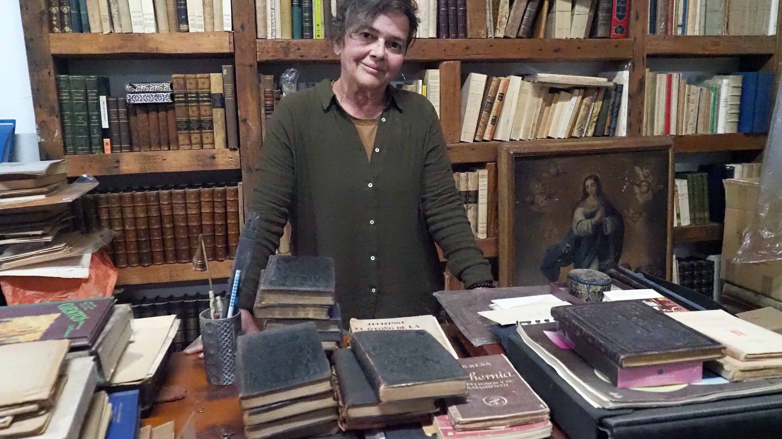 Marta Micaela Fernández de Navarrete ben su casa de Puebla de Guzmán