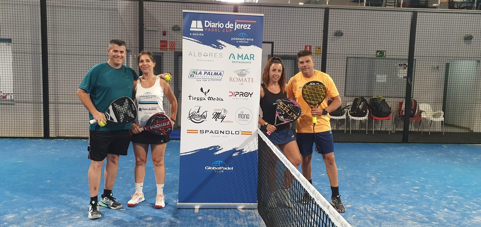 En Tercerea Mixta, Jorge Romero/María José Lozano contra Begoña Reinado/Alberto Domínguez. En Tercerea Mixta, Jorge Romero/María José Lozano contra Begoña Reinado/Alberto Domínguez.