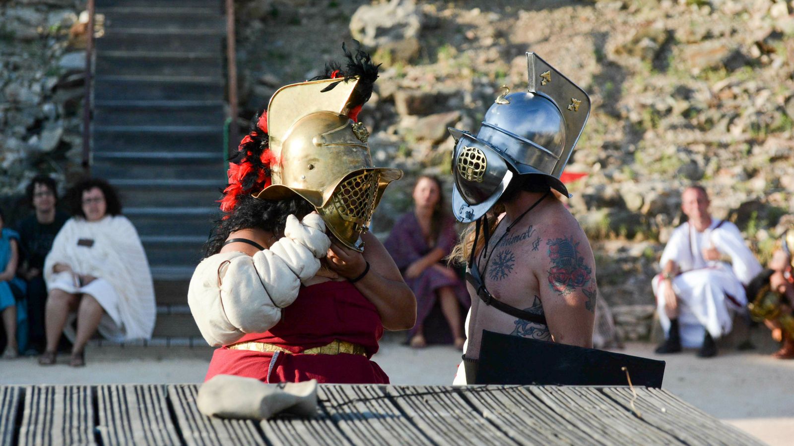 I Jornadas de recreacion historicas  Baelo Romanorum, la Baelo de los romanos.