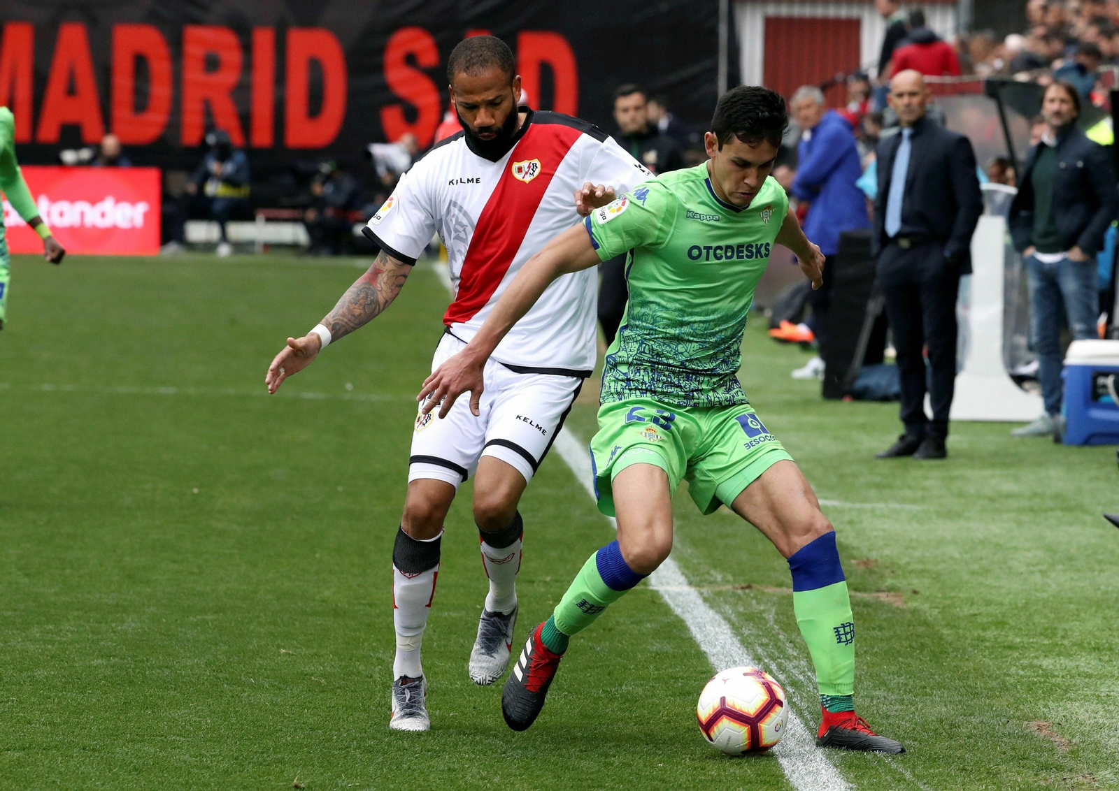 El Rayo-Betis, en imágenes