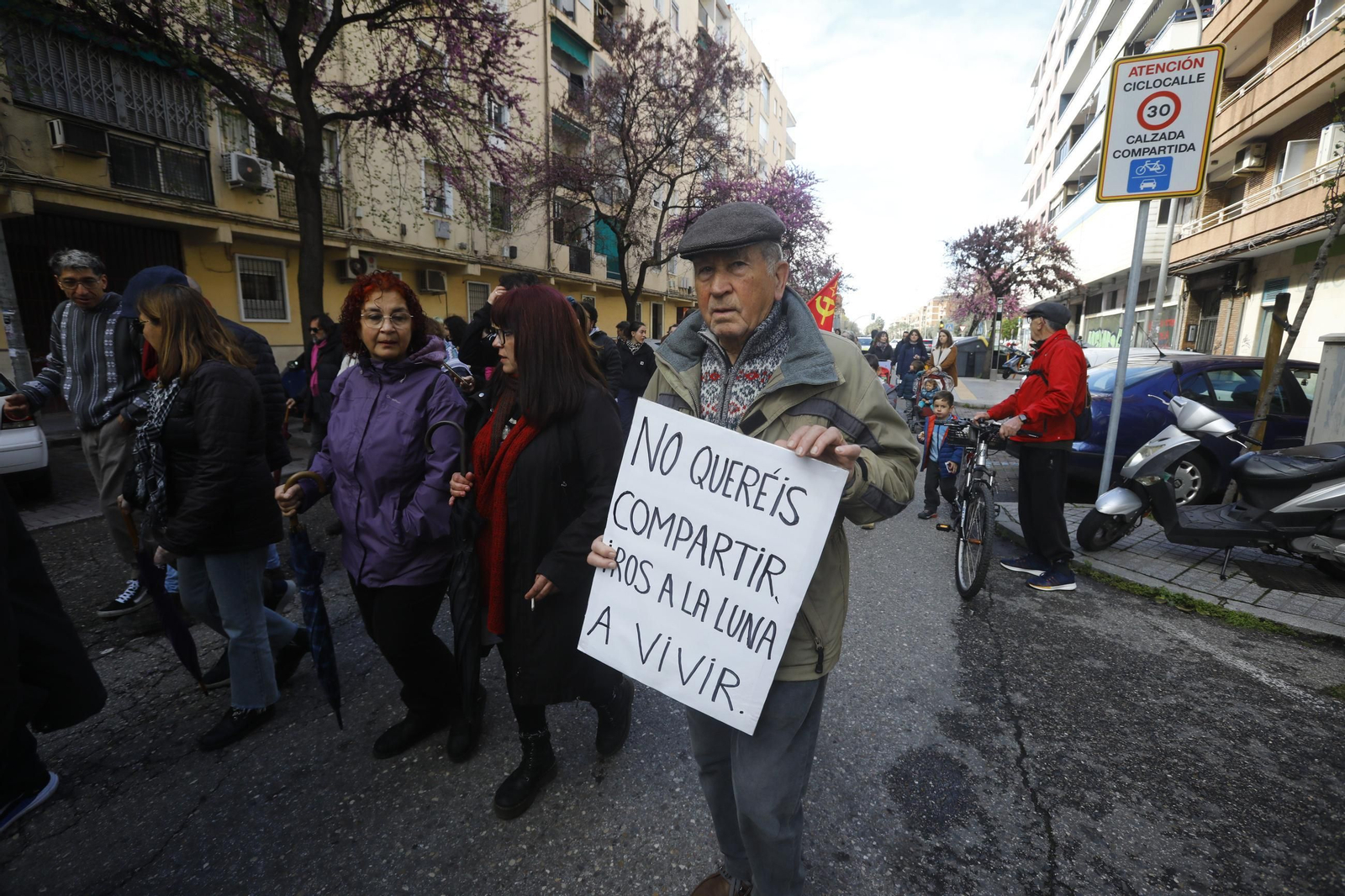 La manifestación antirracista por los derechos de las personas migrantes de Córdoba, en imágenes
