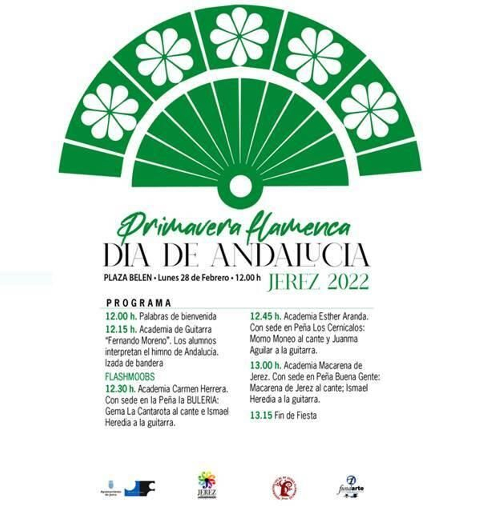 Día de  Andalucía en la plaza Belén