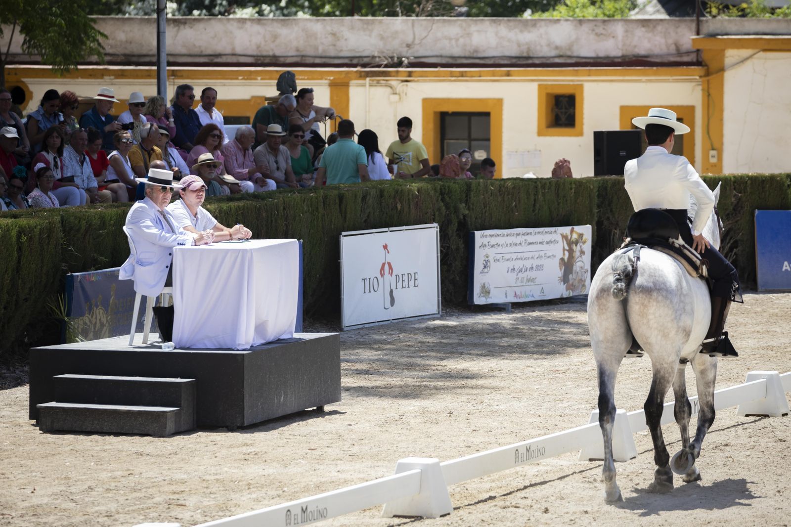 Final del concurso de Doma Vaquera 2023 en el Depósito de Sementales
