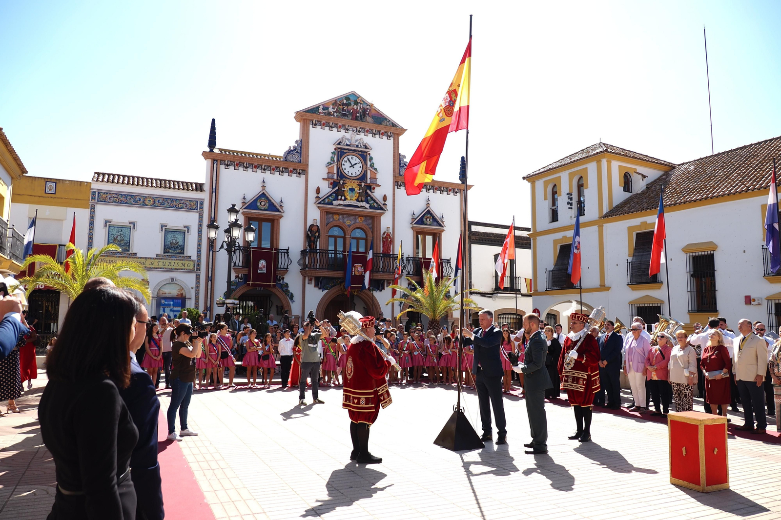 Actos de celebración del Día de la Hispanidad en Palos de la Frontera