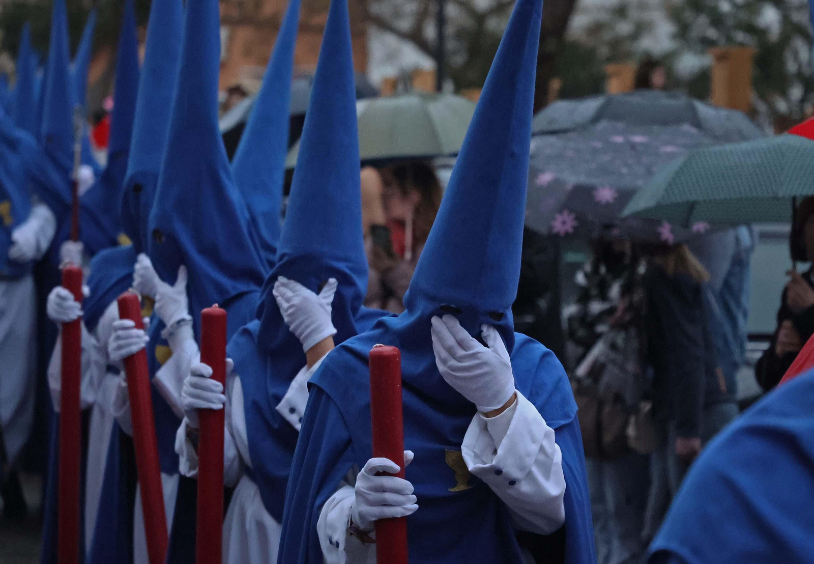 Fotos del Domingo de Ramos en Algeciras: La Borriquita y Oración en el Huerto