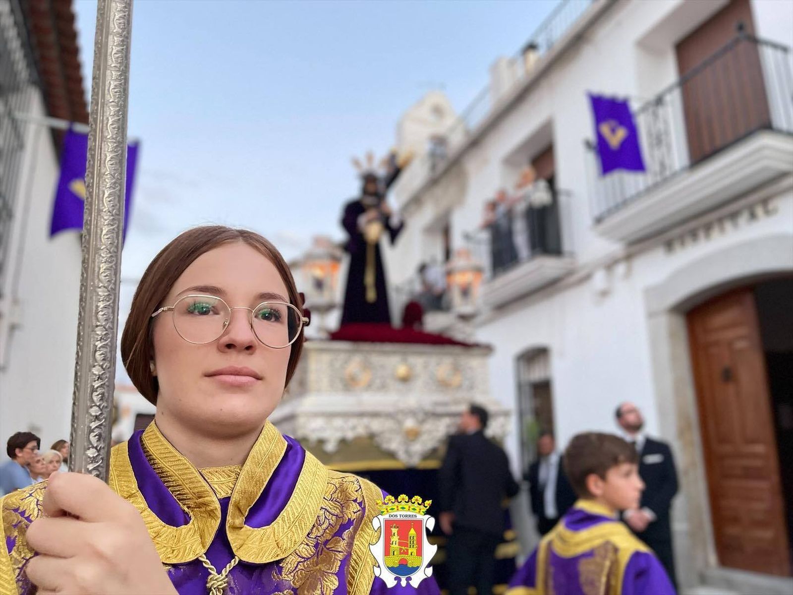 Dos Torres: La procesión especial por los 250 años de la Hermandad de Jesús Nazareno, en imágenes