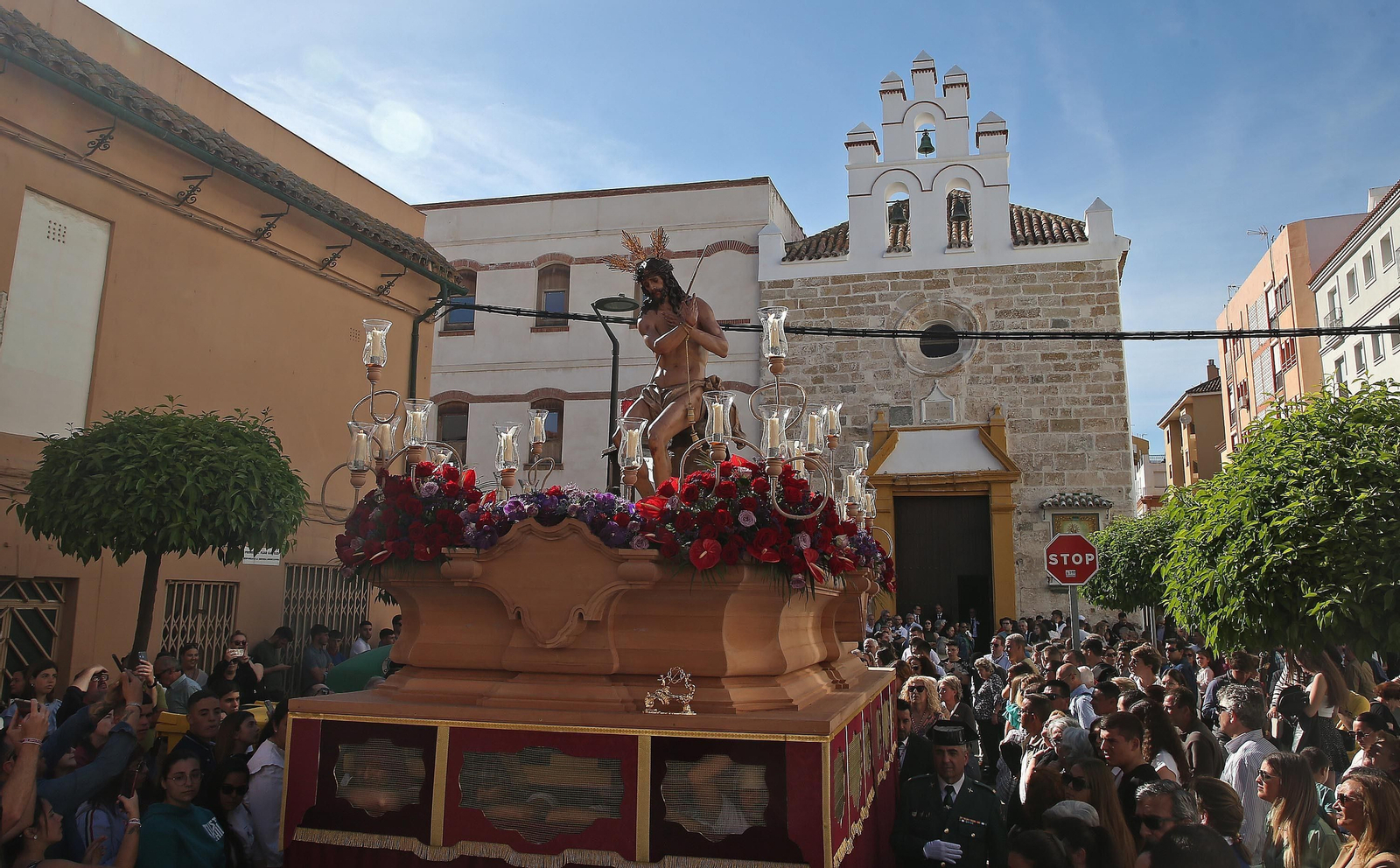 Fotos del Lunes Santo en Algeciras: Coronado de Espinas y La Columna