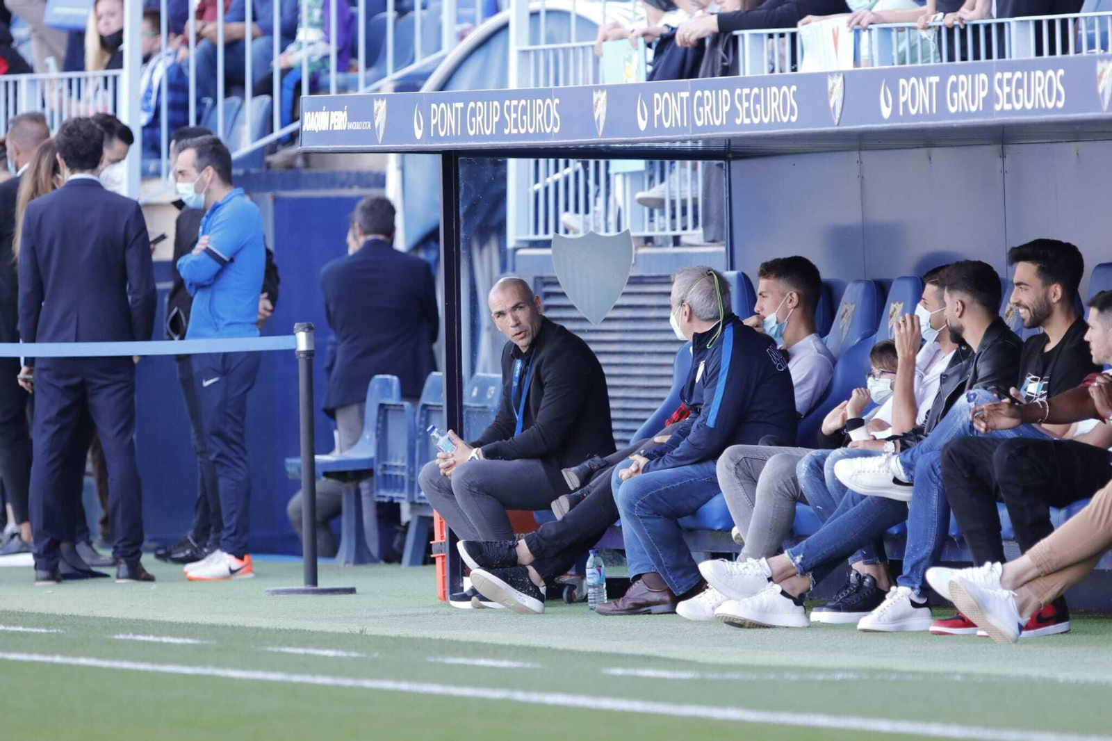 Las fotos del Málaga CF-Real Valladolid