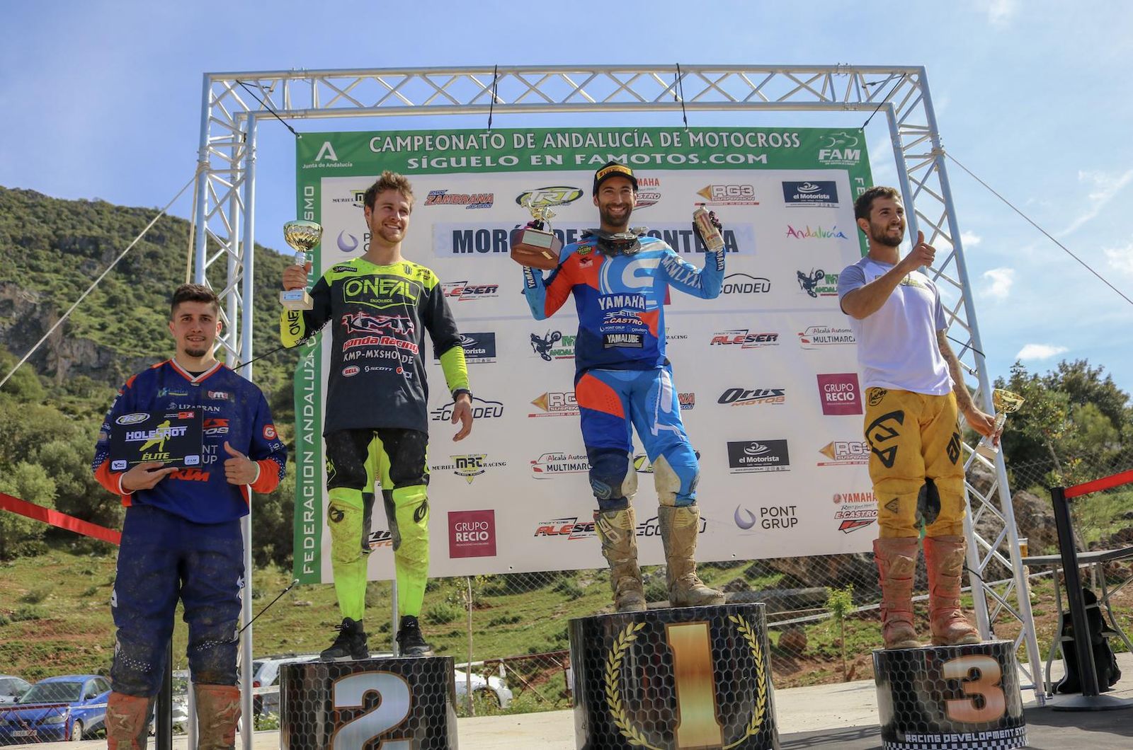 Dominio total de Carlos Campano en el Andaluz de Morón de la Frontera