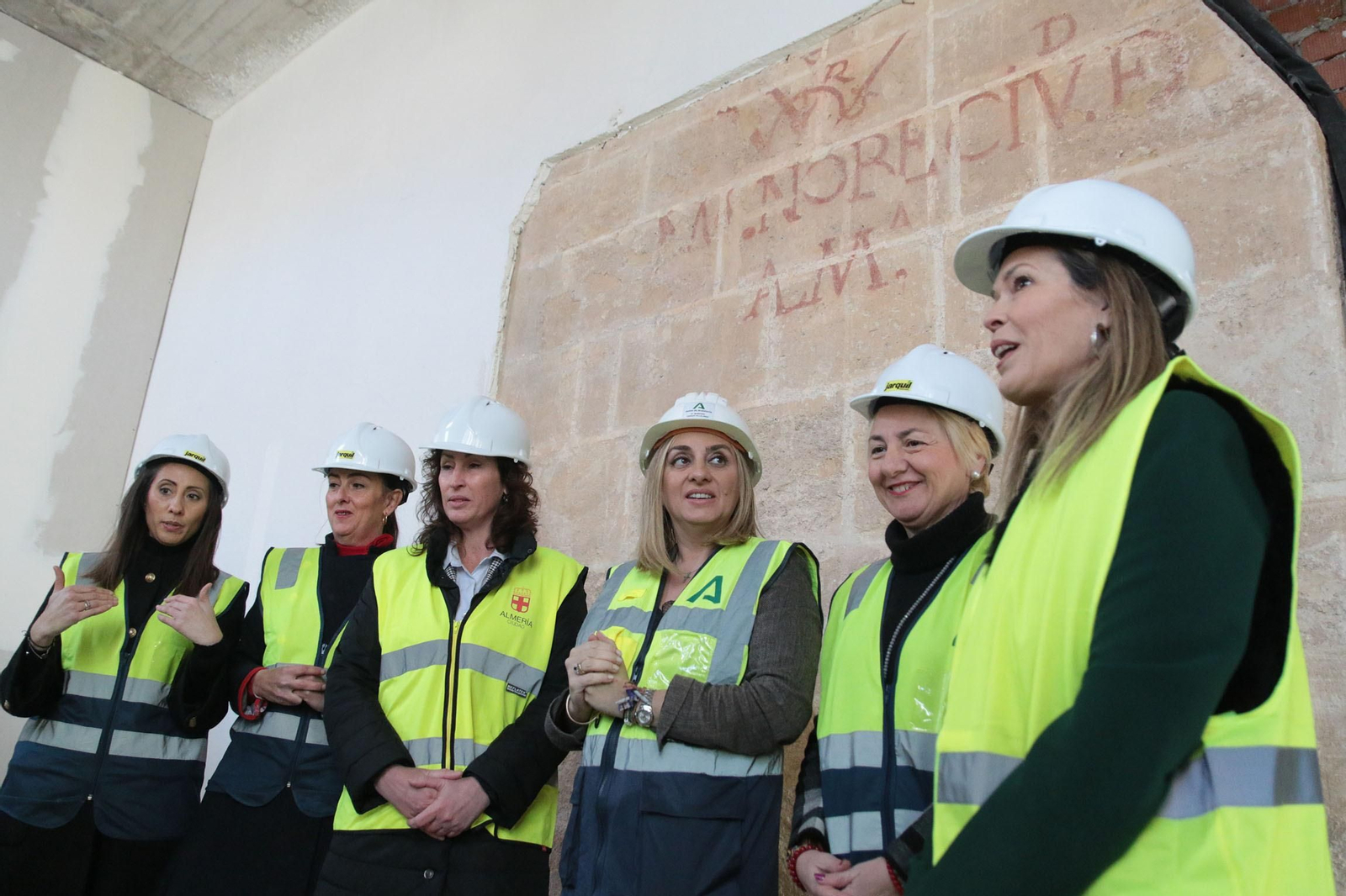 Así avanzan las obras de rehabilitación del Ayuntamiento de Almería