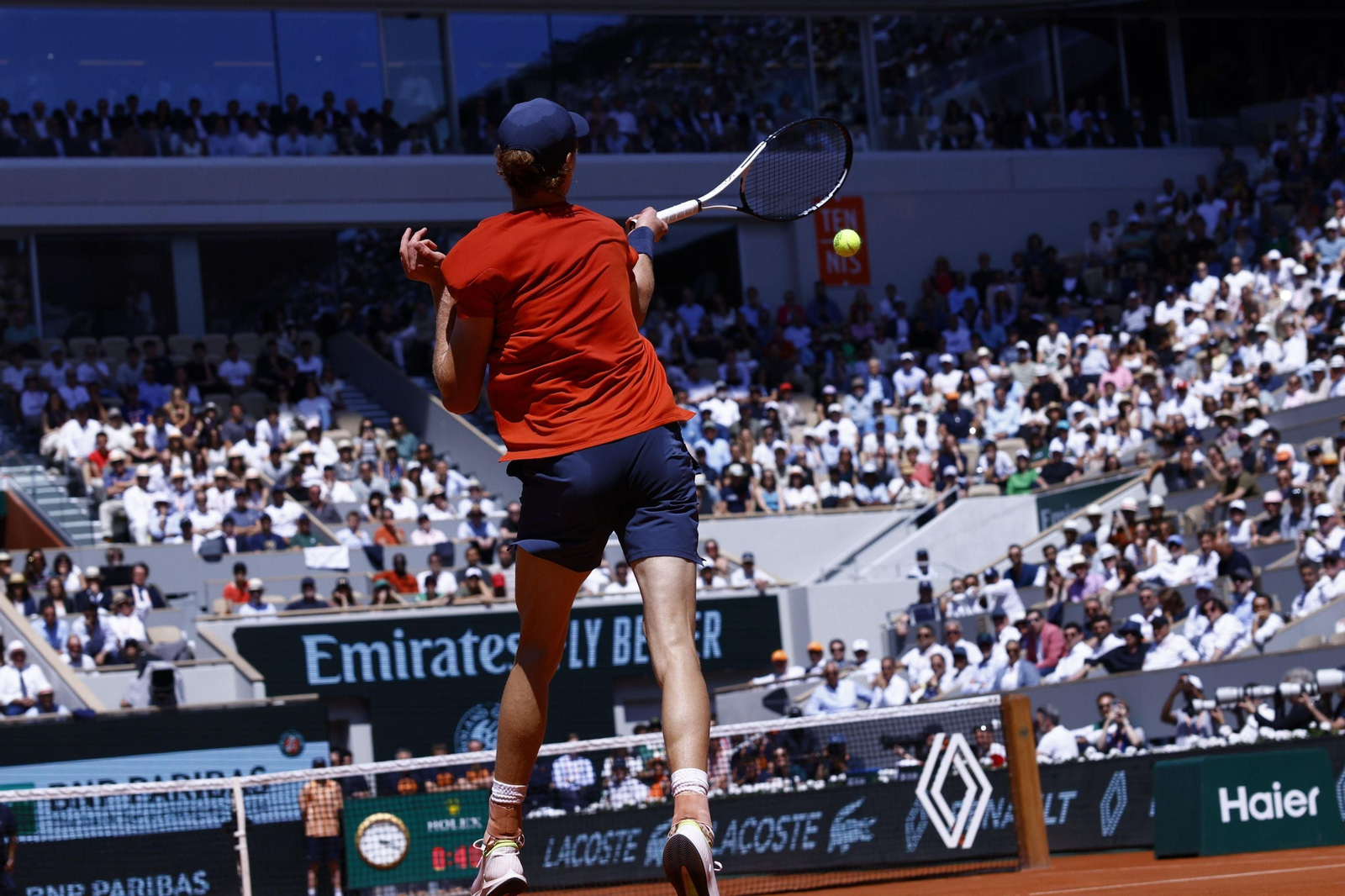 Las mejores fotos de la remontada de Alcaraz a Sinner