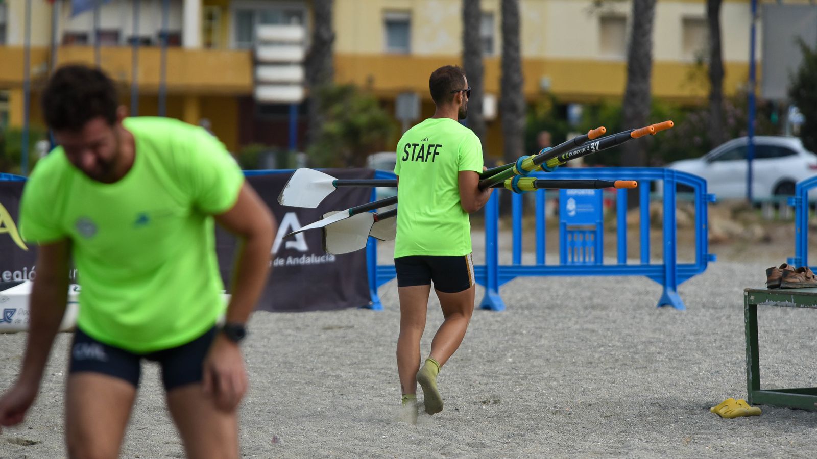 Las fotos del Andaluz de remo beach-sprint en La Línea