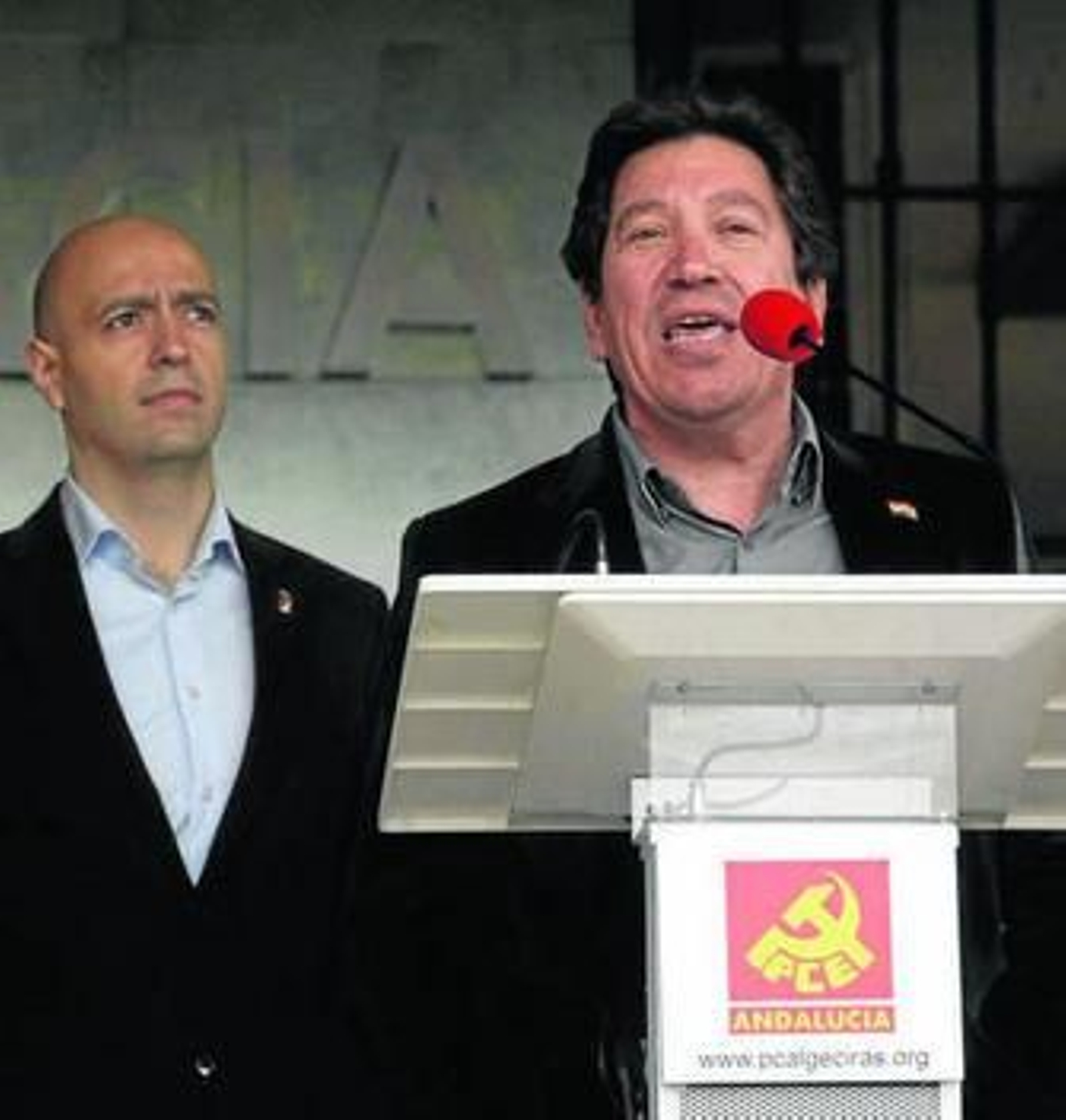 Imagen de la intervención de José Antonio Barroso en Algeciras.