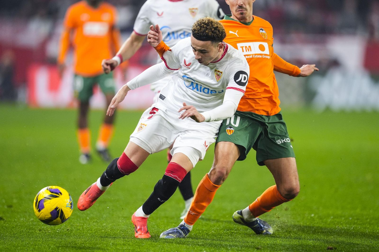 Las mejores imágenes del partido Sevilla - Valencia