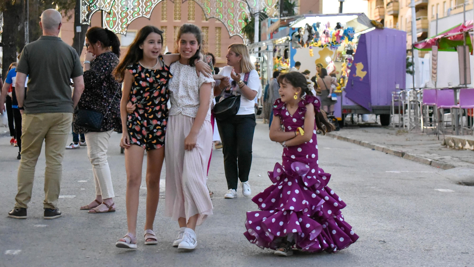 Fotos del sabado en la Feria de Los Barrios
