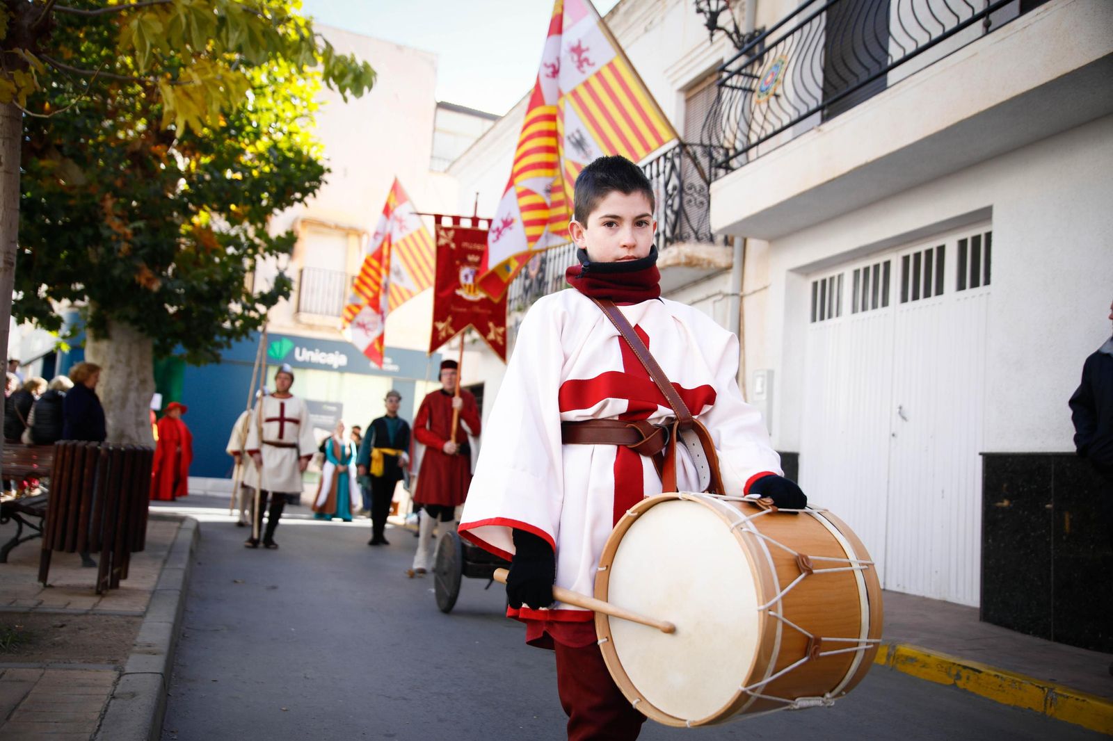 La Recreación de la Pernoctación de los Reyes Católicos en Fiñana, en imágenes