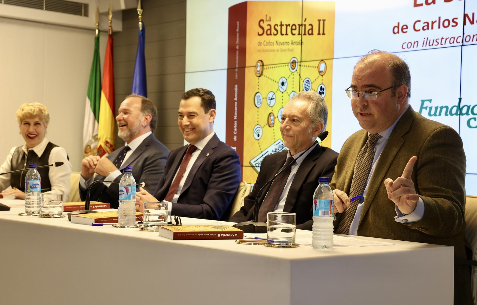 Presentación del libro La Sastrería II de Carlos Navarro Antolín