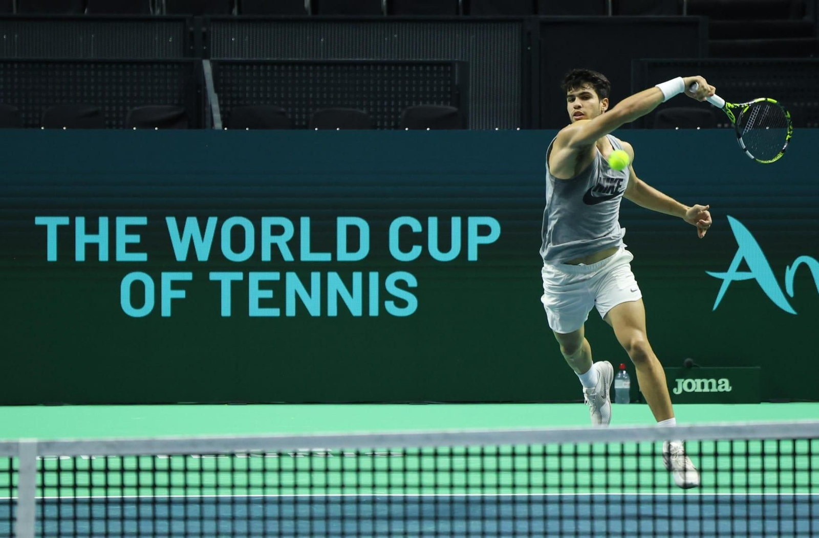 Rafa Nadal-Carlos Alcaraz, ocho juegos a tope de entremés para la Copa Davis