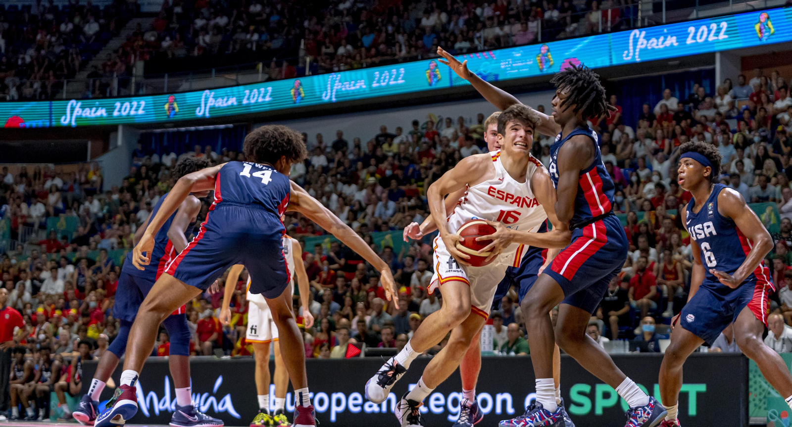 Las fotos del España-USA de la final del Mundial de Basket sub 17