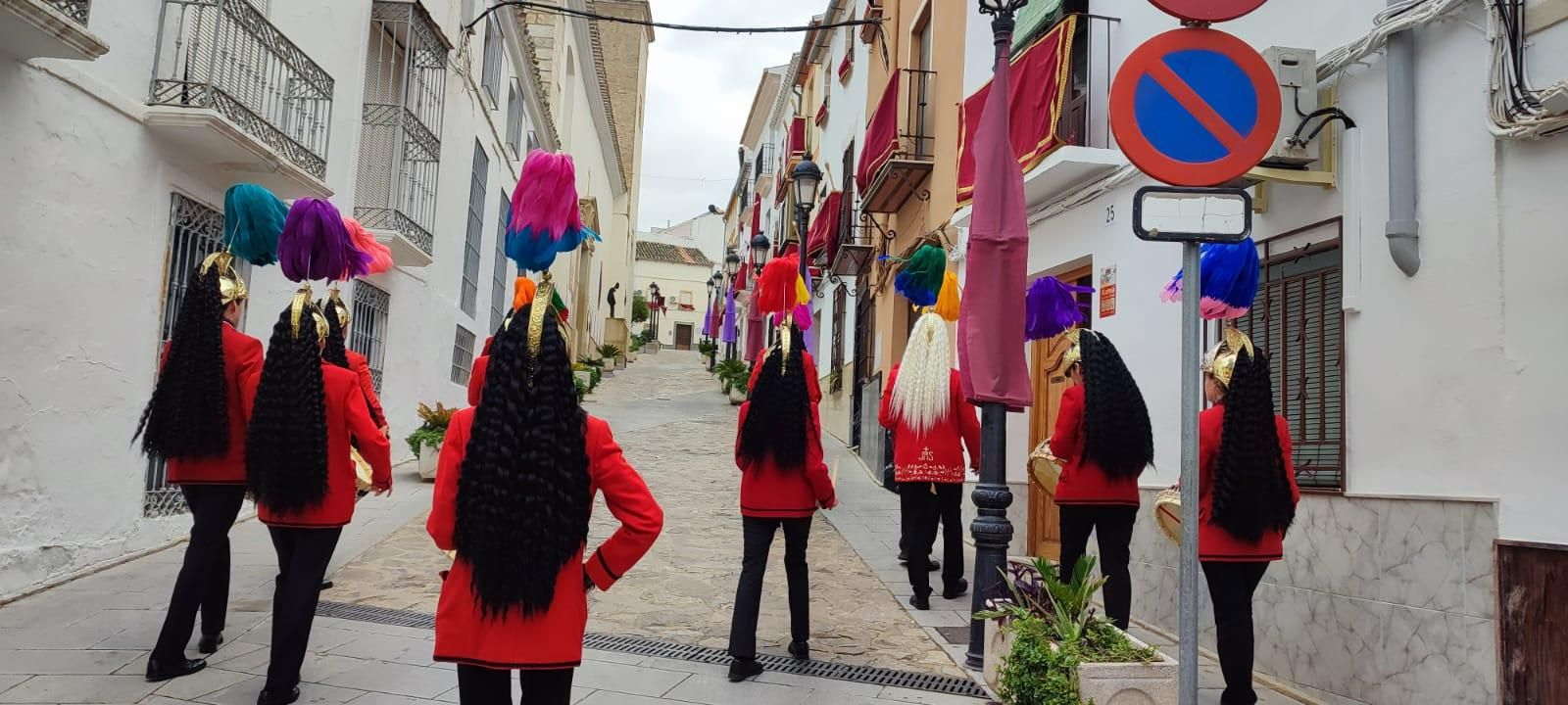Judíos de Baena en la mañana del Miércoles Santo.