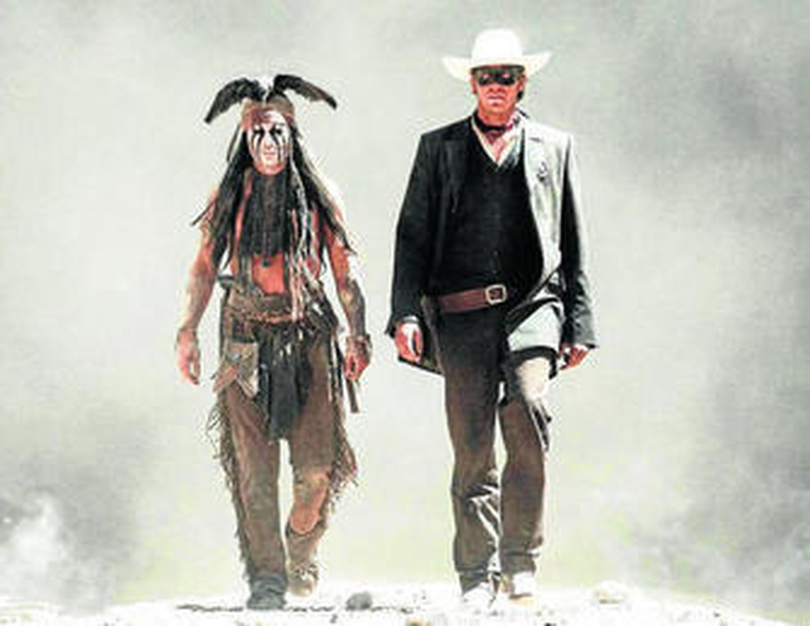Johnny Depp y Armie Hammer protagonizan este intento fallido de revivir al personaje de 'El llanero solitario'.