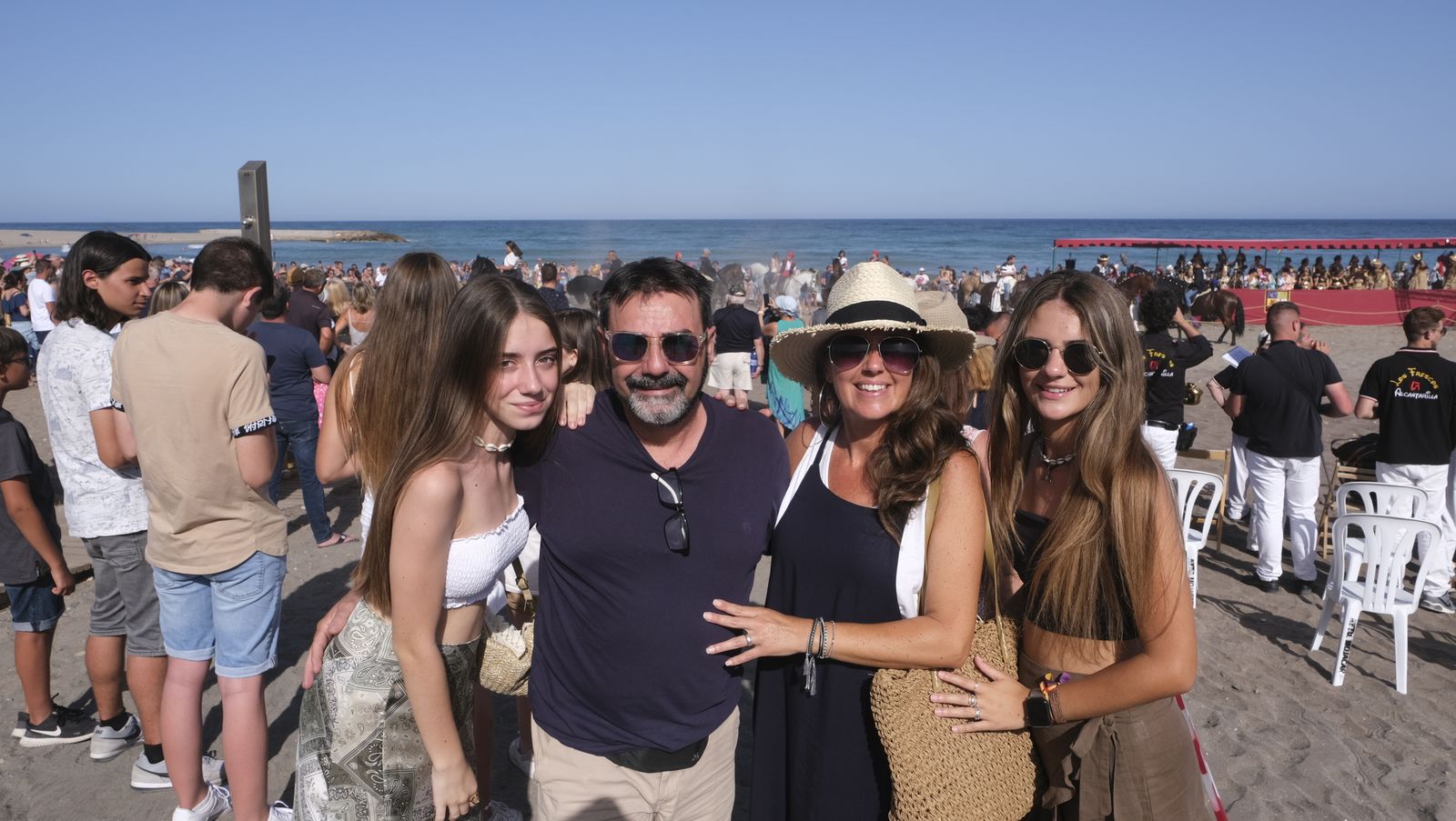 Imágenes del Torneo Medieval en la Playa del Lance. Moros y Cristianos de Mojácar
