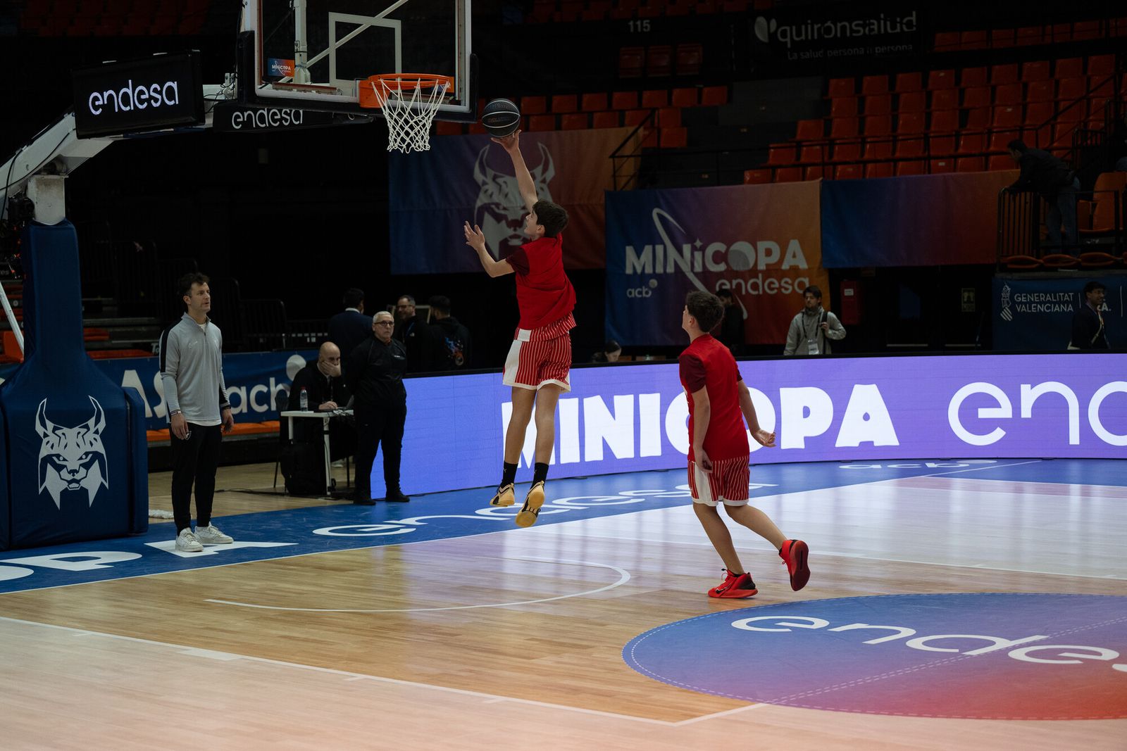La celebración del Unicaja por acceder a la Minicopa