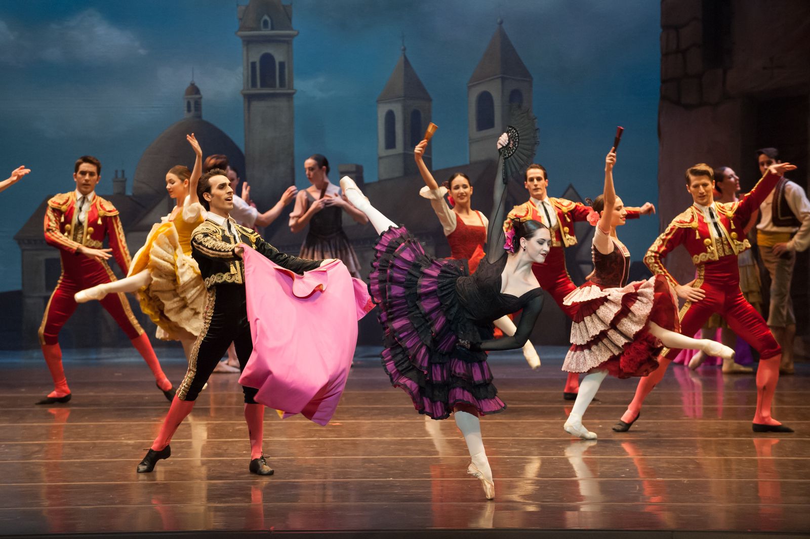 El 'ballet' de Don Quijote, en imágenes