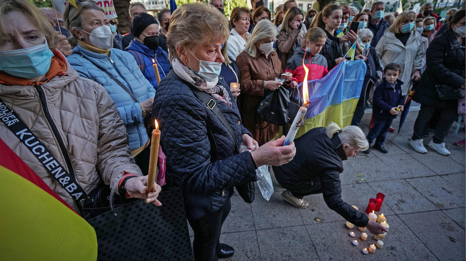 Concentración en Jerez por la paz en Ucrania