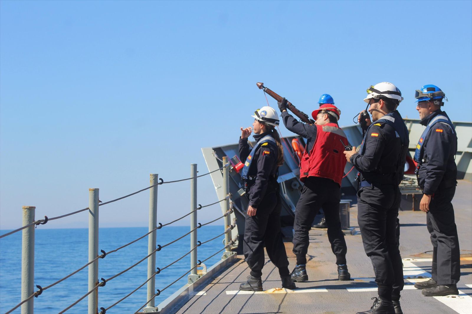 Las fotos del mayor ejercicio de los últimos años en el Estrecho de Gibraltar y el Golfo de Cádiz de la Armada y la OTAN