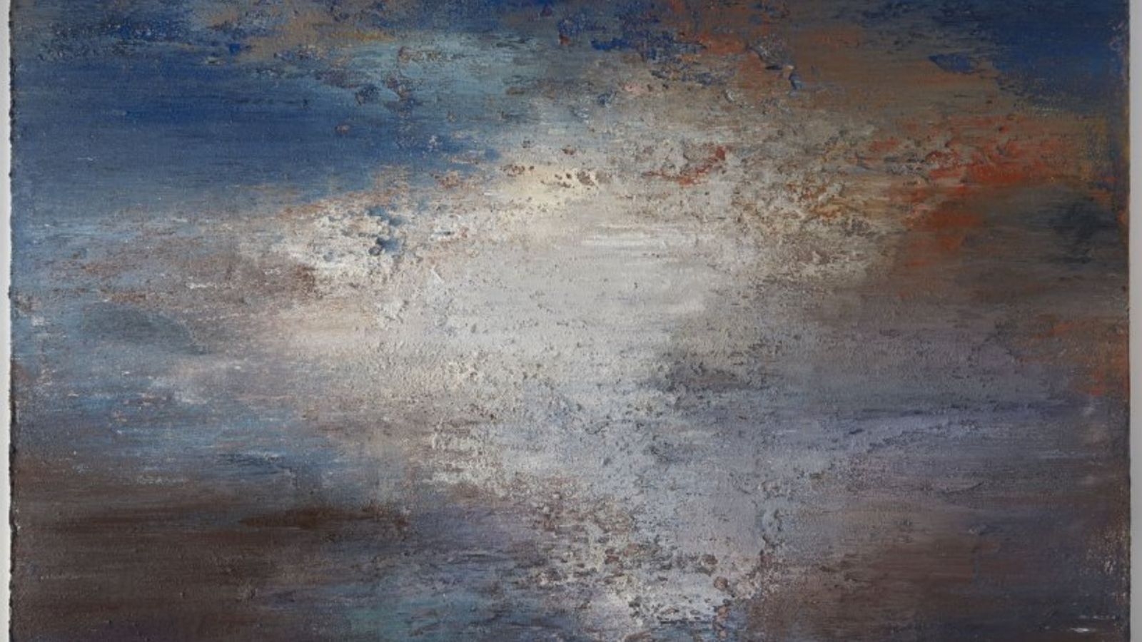 Uno de los lienzos de Reguera que forman parte del proyecto.