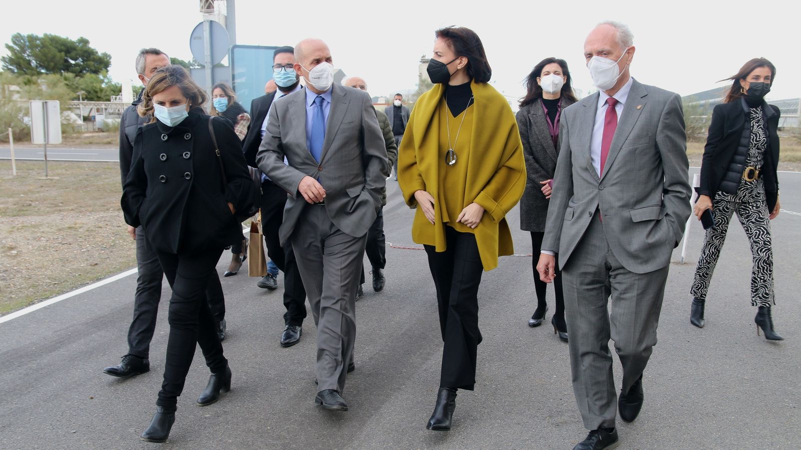 La ministra Diana Morant ha clausurado este jueves el 40 aniversario de la Plataforma Solar de Almería.