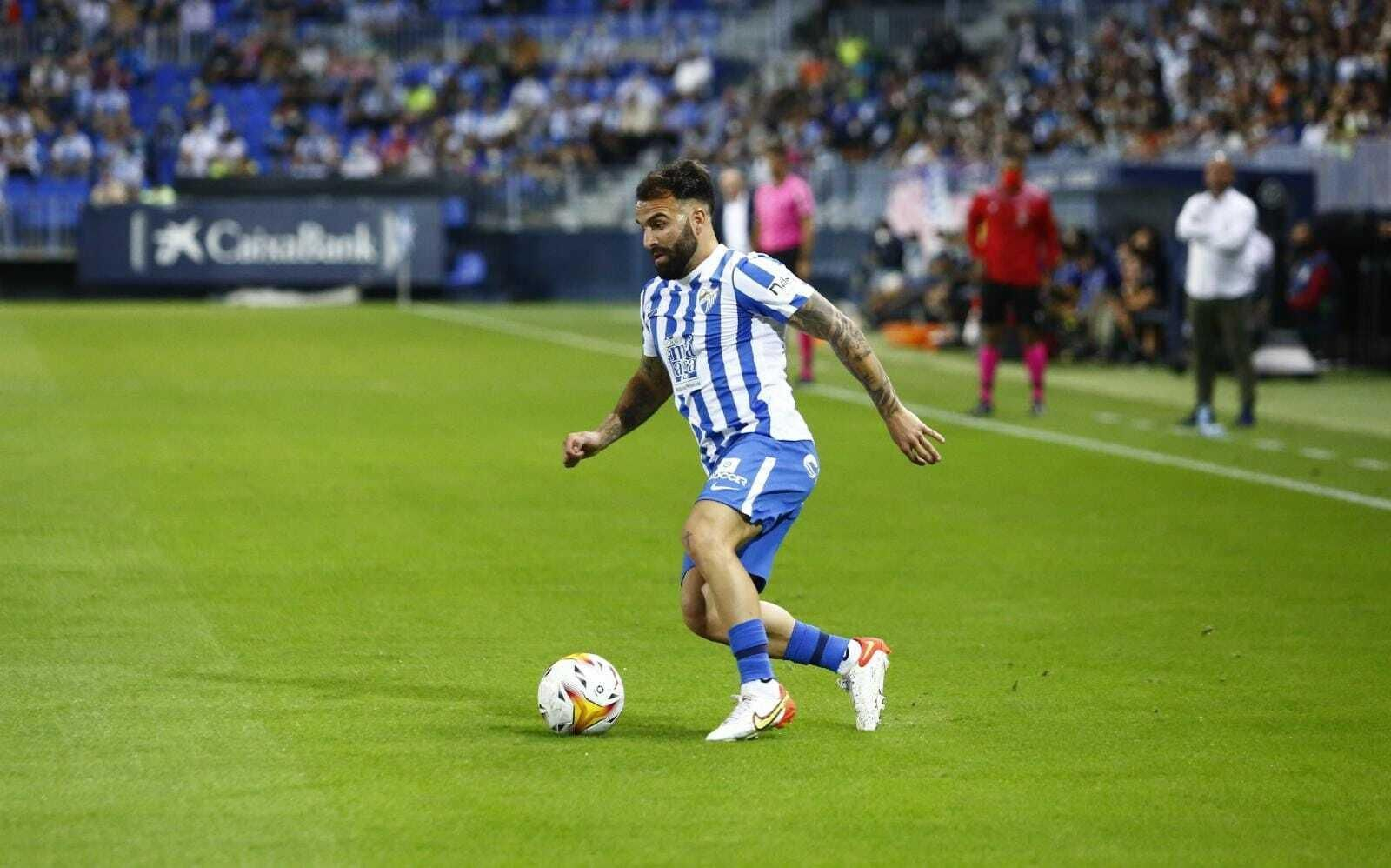 Javi Jiménez, durante un partido.