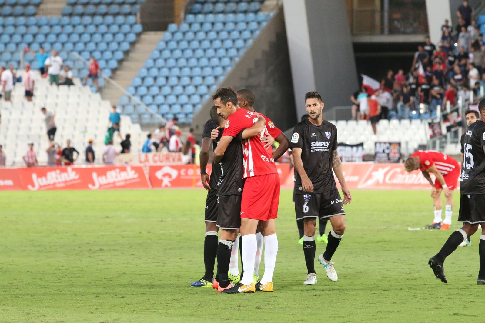 Las imágenes del Almería-Huesca