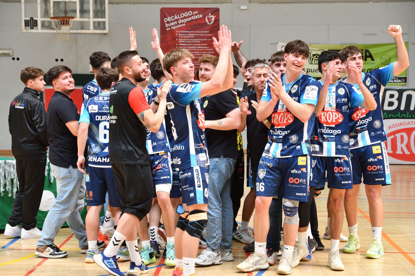 Celebración de los juveniles.