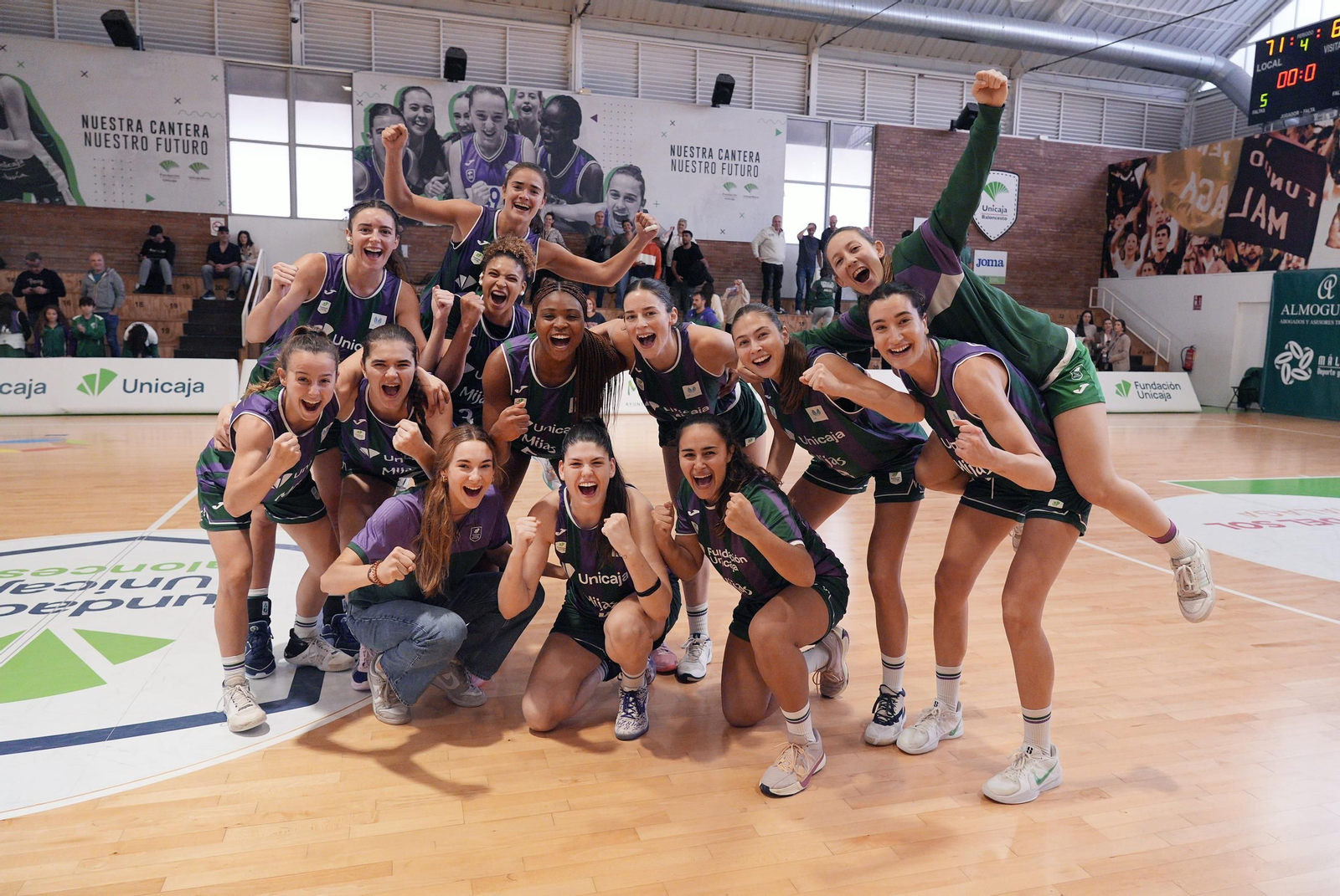 El Unicaja Mijas sigue imparable (71-69)