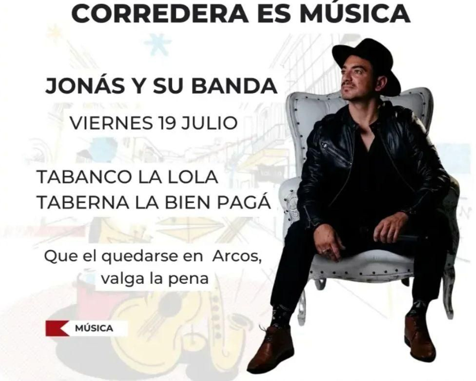 Jonás y su Banda, en Tabanco La Lola y La Bien Pagá, en Arcos. WhatsApp Image 2024-07-18 at 18.13.22.jpeg