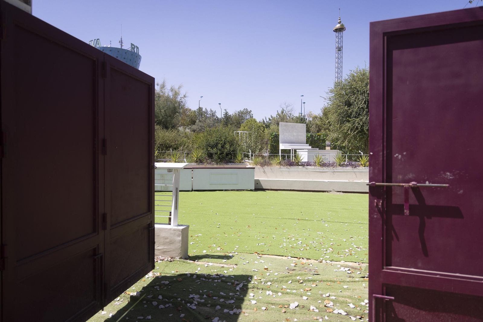 El lamentable estado de conservación de 'Andalucía de los Niños', en fotos