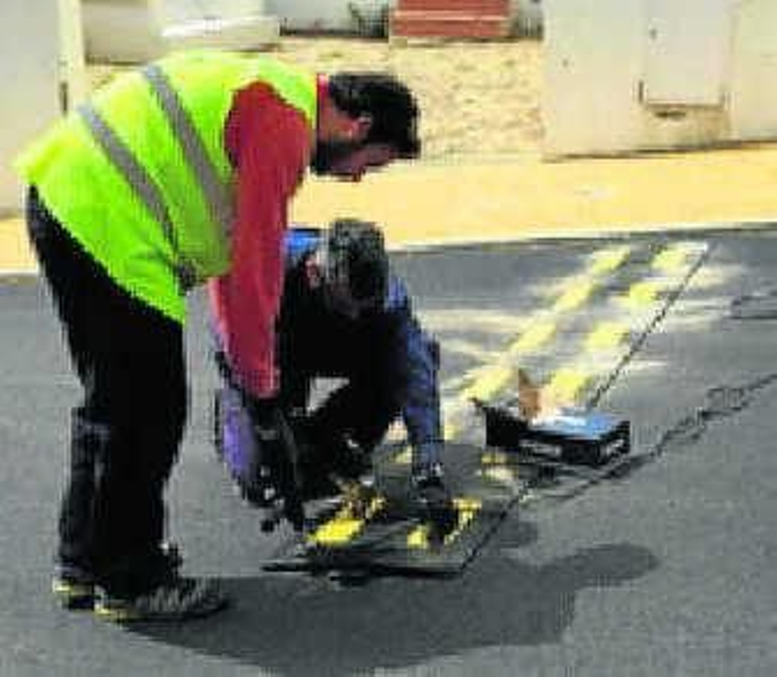 Momento de la instalación.