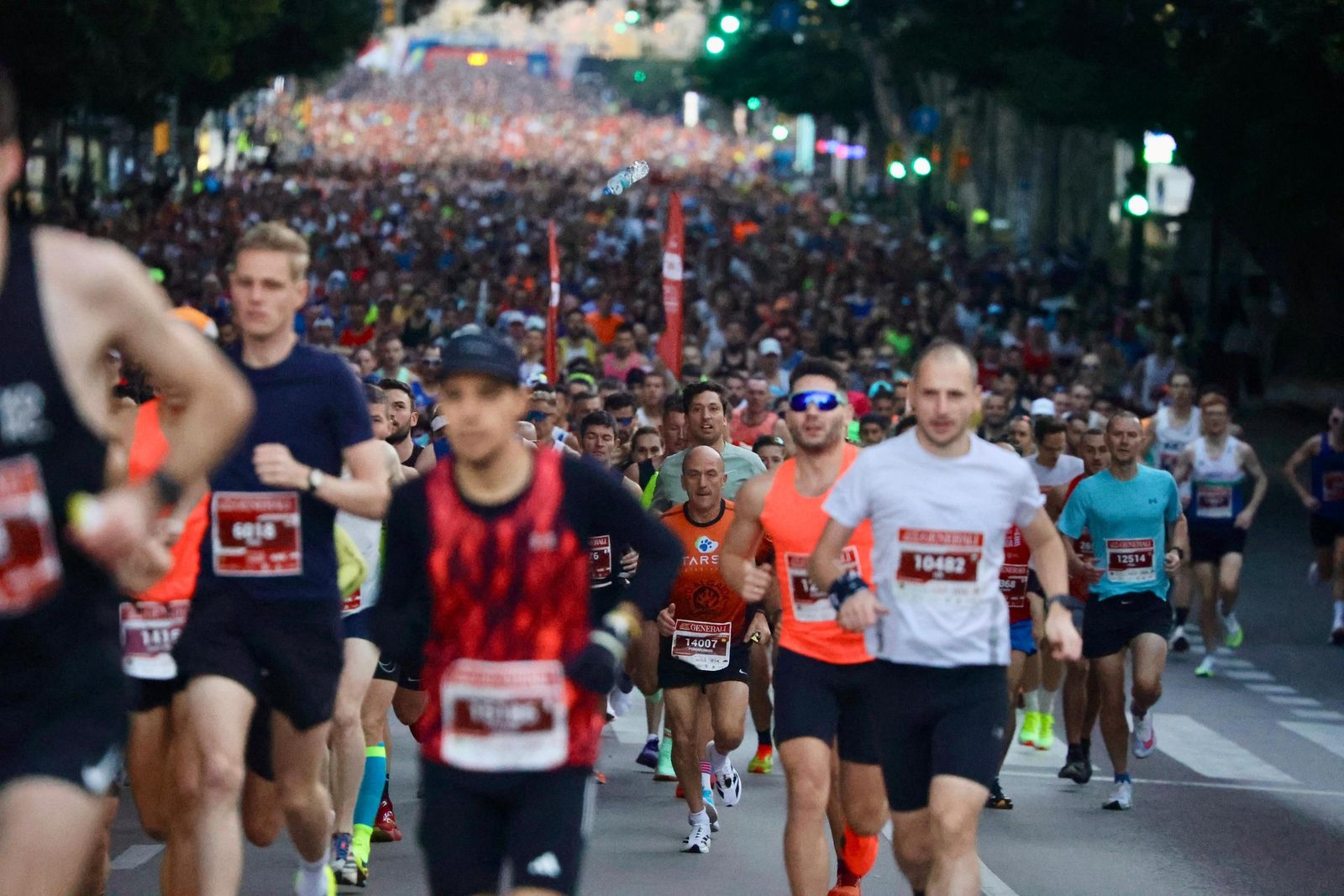 Las mejores fotos de la Maratón de Málaga 2024